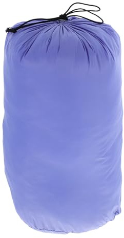 Toyvian Bolsa Almacenamiento Ropa Ligera con Cordón Resistente Saco Multifuncional para Camping Viaje y Almacenamiento de Chaquetas y Prendas Mojadas para Exteriores