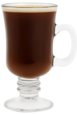 bar@drinkstuff Essence Irish Coffee Glass 9.1oz / 260ml, Pack of 6
