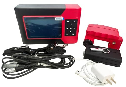 HFBTE Concrete Rebar Scanner Locator with Rebar Diameter Range 6-50mm Protective Layer Thickness Range 6mm-90 mm 7mm-200mm for Reinforcement Positioning,Estimating Rebar Diameter,Testing Rebar Spacing