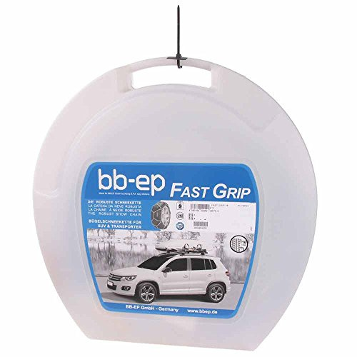 BB-EP Fast-Grip 16-245/75-16 - Die robuste 16mm-Schneekette für die Reifengröße 245/75 R16 - TÜV, Ö-Norm (Made in Italy)