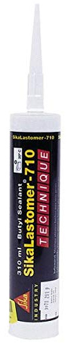 SIKA Lastomer 710 weiß 310ml standfester Butyl Dichtstoff