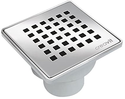 Bodenablauf Edelstahl 150x150mm Hofablauf Terrasse Duschablauf Badablauf DN 50