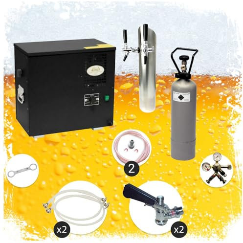 ich-zapfe tireuse à bière, AS-40, Refroidisseur Humide 2 Sorties, KEG:sans, KEG 2:sans