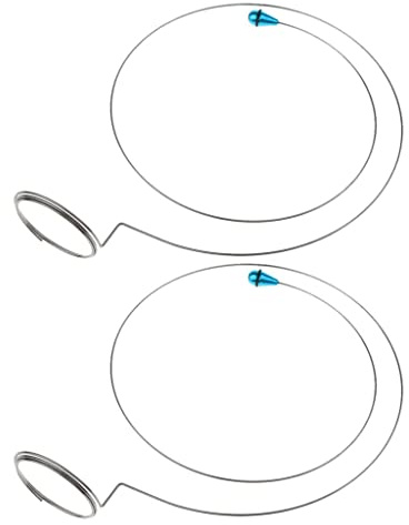 2x Kopfband Lupe Mount Auswechselbare Lupe für Hände Frei