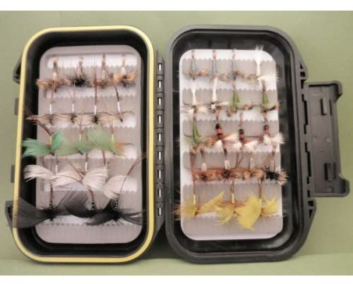 36 Stück ohne Widerhaken und Mayfly für Forellen