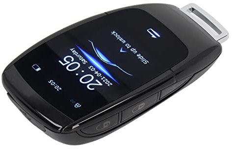 Keyless Entry Autoschlüssel Universal TK900 LCD Touchscreen Smart Key Remote Keyless Entry für Modelle mit Start-Stopp-Motortaste (Schwarz)