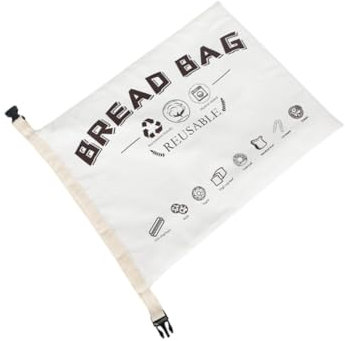 IMIKEYA 1pc Reusable Bread Pouch Organic Storage Bag for Homemade Bread Loaves and Use Versatile Grocery Pouch