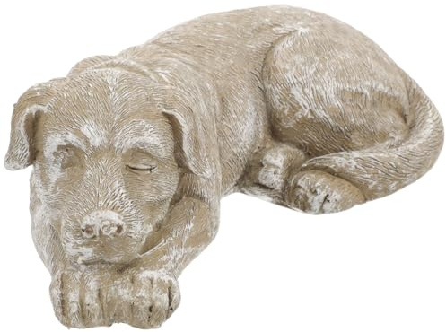 Yardwe Haustier Grabstein Statue 5X8X5Cm Wetterfeste Gedenktafel Hund Katze Garten Deko Zum Gedenken an Verstorbene Haustiere
