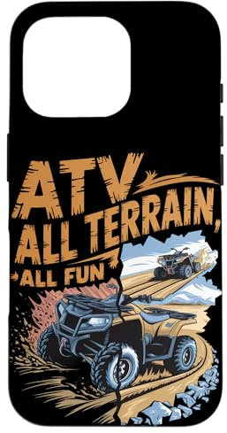 VTT tout terrain, tout amusant Coque pour iPhone 16 Pro