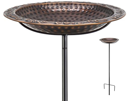 Good Directions Bronze Finish Bird Bath on Garden Pole 13