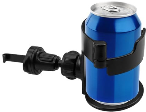 Automatisk kopphållare, bil luftventilationskopphållare, 14 cm stabilt flaskstativ för män och kvinnor, dryckesfäste för fordonslastbil, innovativ askfat, praktiska drycker för bilar