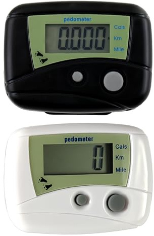 Podómetro, cuantificar los resultados del ejercicio, 5x4 cm, medidor de actividades, medidor de actividades electrónicas, rendimiento de larga duración para senderismo al aire libre aventuras de entre