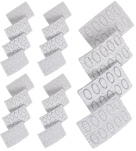 VICASKY 20 Stück Nagelpuffer Langlebige Schleifpapier Polierfeilen für Präzises Nagelformen Kleines Maniküre Werkzeug aus Robustem Material Vielseitig für Professionelle Nagelpflege und