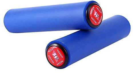 Ergonomische Universal-Fahrrad-Griffe aus Silikon, für Mountainbike/BMX, Fahrrad-Lenker-Griffe , blau