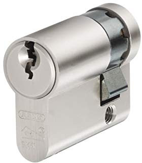 ABUS Mechanical - E60NP Euro Half Cylinder Nickel Pearl 10mm / 40mm Box