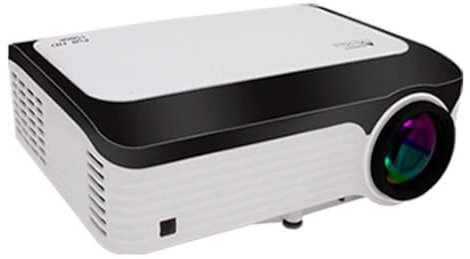 Vidéoprojecteur Projecteur Téléphone portable sans fil Wifi de home cinéma du projecteur 1080p avec le projecteur d'affaires de bureau d'écran Retroprojecteur