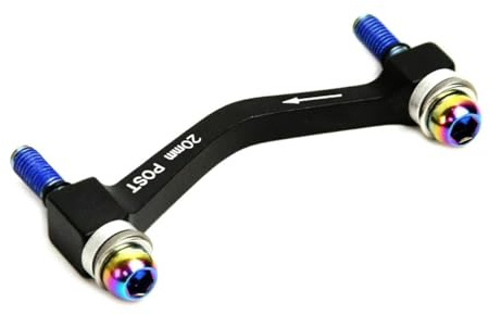 SRAM Bremssatteladapter 20P CPS + Standard Schwarz Gr. PM-PM +20 mm