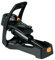 SKS GERMANY AIRSTEP DIGI pompa a pedale con manometro digitale (con attacco MULTI VALVE, alta precisione di misurazione, con preciso manometro digitale a LED, pressione massima: 7 bar/102 psi), nero