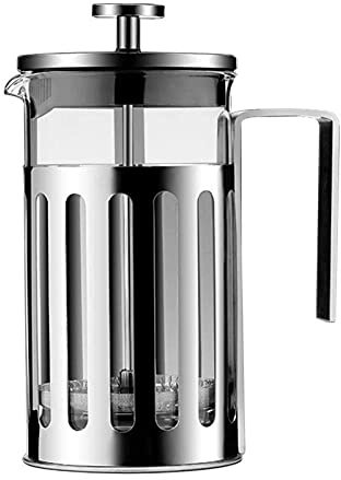 XIXIDIAN Cafetière de la Presse française, Presse à café en Acier Inoxydable 304 avec Filtration, Verre résistant à la Chaleur Propre Facile à Nettoyer pour Le Restaurant, Maison (Size : 1000ml)