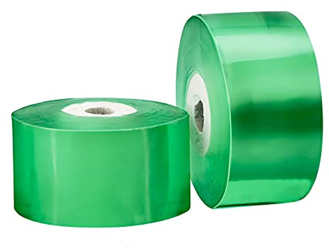 Skyzone Nastro autoadesivo biodegradabile per innesto, 2 rotoli da 3 cm x 100 m, pellicola trasparente per riparazione piante per piantine di alberi, attrezzi da giardino estensibile con protezione