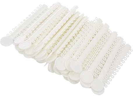 Spancare - Fascette ortodontiche per legatura, altamente elastiche, di grado medico, senza lattice (assortiti)