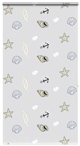 LAPOOH Duschrollo mit Kassette 140x240 cm Stoffbreite 136 cm, Spritzschutz Für Badewanne, Duschvorhang Badewanne, Badewanne Vorhang, Duschvorhang Rollo - 4015016