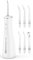 Water Flosser for Teeth Cordless Rechargeable with 4 Jet Tips 300ML Water Tank IPX7 Waterproof for Travel Home