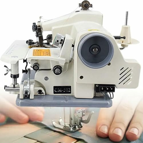 Máquina de Coser Puntada Invisible, portátil de Escritorio, para dobladillos Invisibles, con penetración de Puntada Ajustable, 1200 RPM, para puños, Faldas y Cortinas.