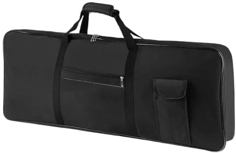 Keyboardtasche Schutzhülle for 76-Tasten-Tastatur, elektronische Klavierabdeckung, Griff, gepolsterte elektrische Tastatur, Klaviertasche, Musikstudio im Freien