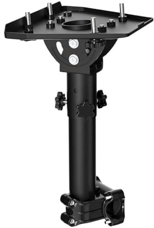 BaotyJie RV Roof Mount for Starlink,Clip Weather Station Metal Mounting Rotation Adjustable Pole Clamp Mount Bracket for Ladders