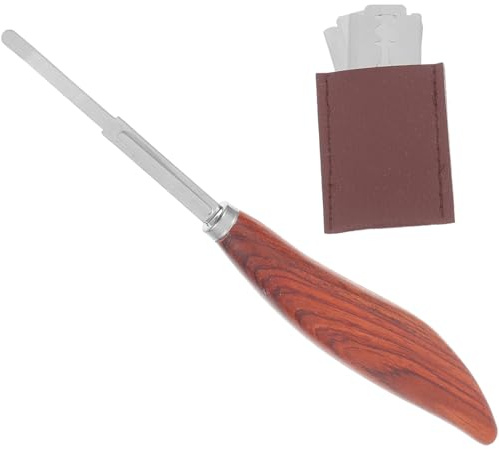 VALICLUD Taglierino per Pane Professionale con in Lame Sostituibili in Acciaio Inossidabile per Incidere Impasto Strumento e Durevole per Pane