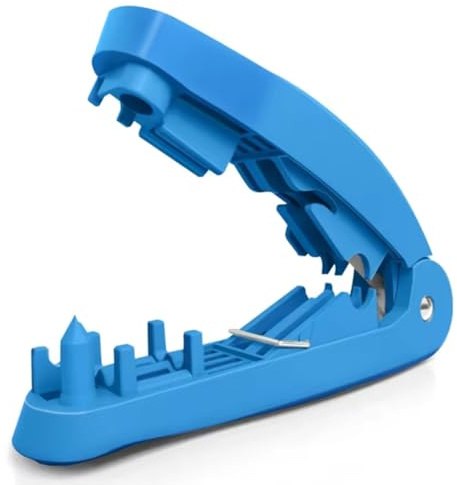 Tsudoku Herramienta 4 en 1 para Cortar, Pelar, Desenredar y Enderezar Cables de Red RJ45. Compatible con Cables STP/UTP B