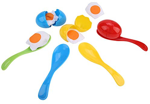 TARSHYRY Game de Cuillères, œuf Balance Balance Spoon Oeuf Running Children Sports Game Outdoor Toy