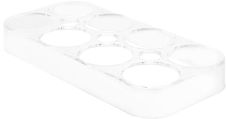 SEWACC Set di 2 vassoi per il frigorifero, 8 contenitori in plastica per il piano di lavoro della cucina