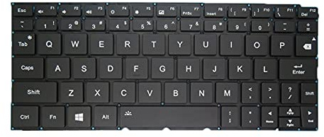 Keyboard For One-Netbook One Netbook One Mix 4 OneMix 4 Platinum Edition English US Without Frame Black New