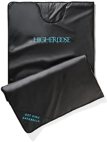 HigherDOSE Far Infrared Sauna Blanket - Full-Body Detox Wrap for Muscle Recovery, Glowing Skin, and Deep Relaxation - Personal and Portable Sauna for Home Spa Experience