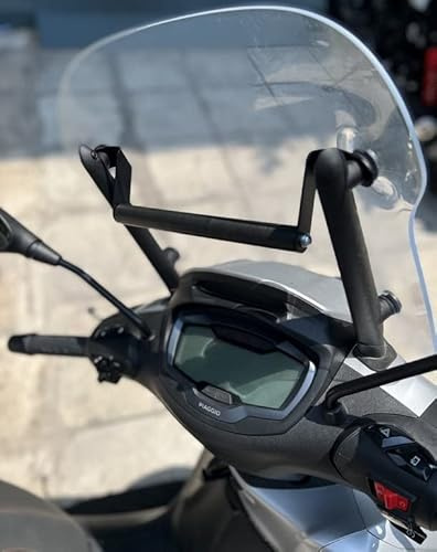 Support de Fixation pour Smartphone/GPS Compatible avec Piaggio Beverly 300/400 2021-2025