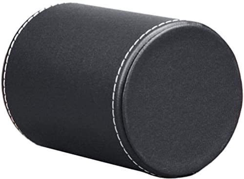 Cabilock Leder Stiftehalter Für Schreibtisch Eleganter Brillen Organizer Aus Pu-leder Runder Stifthalter Mit Weichem Innenfutter Zur Aufbewahrung Von Stiften Und Brillen Perfektes