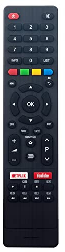 VINABTY GCBLTV9MU Fernbedienung ersetzen Passend für Saba Changhong CHIQ TV LED32HS71N1 U58G7N L32H7L/N U43H7L/N U50H7L/N U55H7L/N L32G7N L40G7N SA32S48N1 S49N1 SB32HDS193ES SA40S58N1 CBLTV9MM