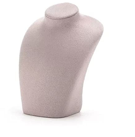 GagalU Schmuck-Organizer für Halskette, Kette, Schmuckbüste, Samt, Porträt, Hals für Halskette, Präsentationsständer, Modell, Schmuckbüste, Display-Halter, Halskette, Anhänger,