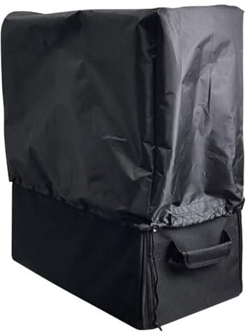 QUTBAG Sac de Rangement de Coffre de Voiture pour vélo Pliant, boîte de Rangement Pliable pour vélo, étui de Transport Pliable pour vélo, Garde Le vélo Vertical dans Le Coffre de Voiture withcover