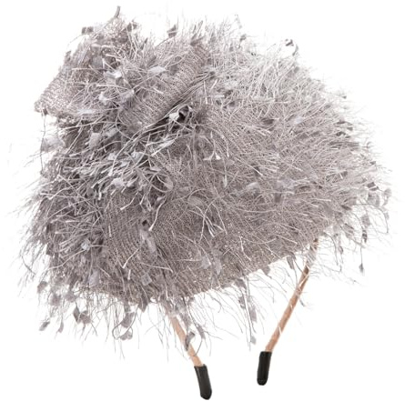 axy Fascinator Haarreif Hut mit Schleife Braut Kopfschmuck - Wunderschön Haarreifen Damen Stirnband Haarschmuck HRHU1
