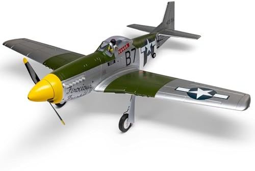 E-Flite P-51D Mustang 1.0m BNF Basic with AS3X+ and Safe Select