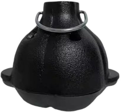 Oshhni Tostador de castañas y nueces, Cocina de, portátil, práctico, versátil, Estable, Panadero de Patatas, Parrilla de Doble Oreja para Horno de Cocina
