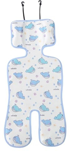 Genérico Almohadilla Refrescante para Bebés - Cojín de Enfriamiento Suave para Silla de Coche y Cochecito | Accesorios de Asiento y Transpirables para Niños y Niñas