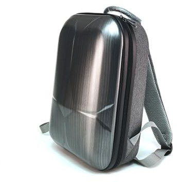 YiNLuax Custodia rigida da viaggio per organizer protettivi antiurto con eliche e tasche per attrezzi per zaino, Argento