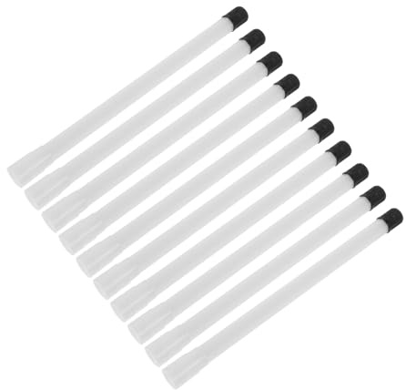 HONMEET Extensores De Boquilla De Válvula De Neumático De Plástico 150 Mm 10 Piezas para Inflar Coche Bicicleta Automóvil Uso