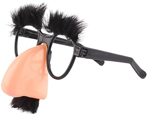 Halloween-Brille – Scherzbrille | Schütteln der springenden Augen, googly-Gläser | Kostümzubehör mit Augenbrauen, Schnurrbart für die Schule Plays Comic Convencions Mo