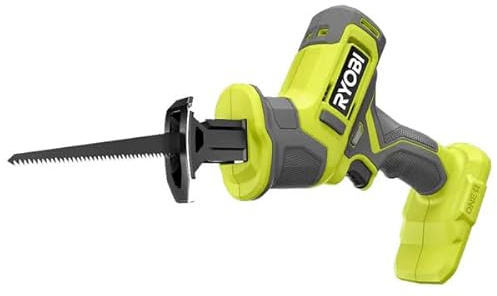 Ryobi Sega a Gattuccio Compatta a Batteria 18V ONE+, Utilizzo One-Handed, Corsa Lama 16 mm, 3000 corse/min, Senza Batteria e Caricatore, R18RSC-0