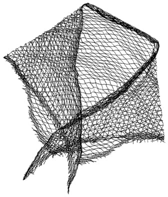 Ranuw Atmungsaktives dreieckiges Netz Haarnetz für Frauen, elastische Schlafkappe, universelle Passform, schützt Locken vor Verheddern, 144, 8 cm elastische Haarabdeckung